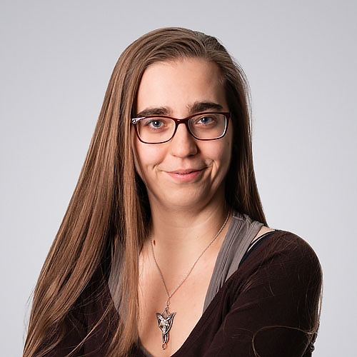 Michelle Greber, Webentwicklerin von MADLAB, dem Büro für Digitalisierung.